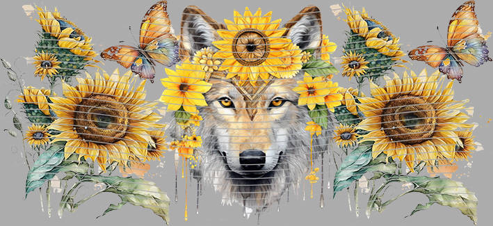 16oz Sunflower Girl-SU-19